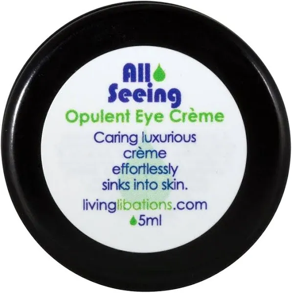 Living Libations Organic All Seeing Opulent Eye Crème