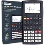 Catiga Scientific Graphic and Engineering Calculator, Black (CS-121B)