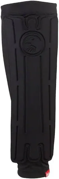 Shadow Invisa-Lite Shin Guards: Black LG Breathable, Lightweight Lycra Body