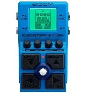 Zoom MS-70CDR+ MultiStomp Chorus/Delay/Reverb Pedal