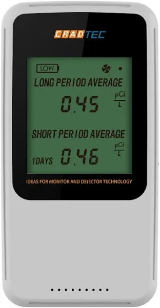 Cradtec Digital Radon Detector III