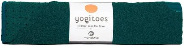 Yogitoes Yoga Mat Towel - Lightweight, Quick Drying Microfiber, Non Slip Skidless Technology, Use in Hot Yoga, Vinyasa and Power, 71 Inch (180cm), Moon