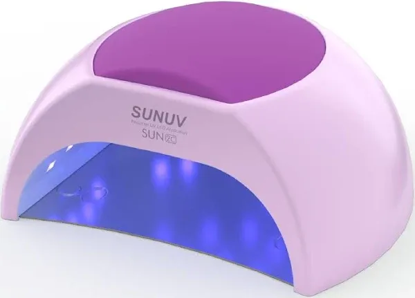 48W Nail Lamp UV Lamp SUN2 Nail Dryer for UVLED Gel Nail Dryer Silicone Pad Use