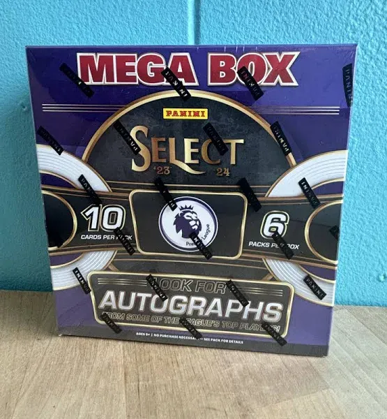 Panini Select Premier League Soccer Mega Box