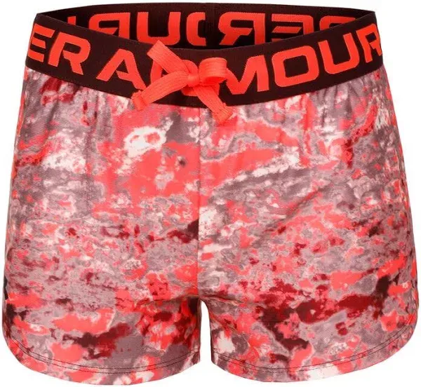 Under Armour Girls' Play Up Printed Shorts