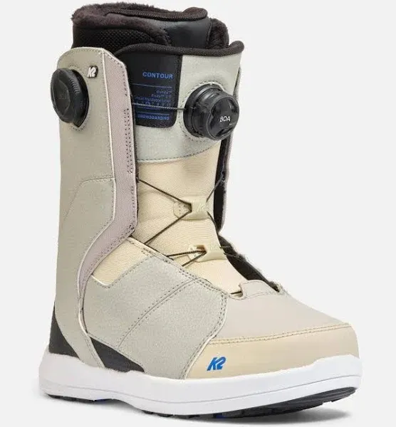 K2 Women's Contour Snowboard Boots 2024 White