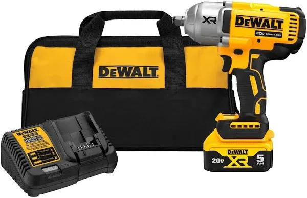 DeWalt DCF900P1 20V MAX 1/2" High Torque Impact Wrench Kit