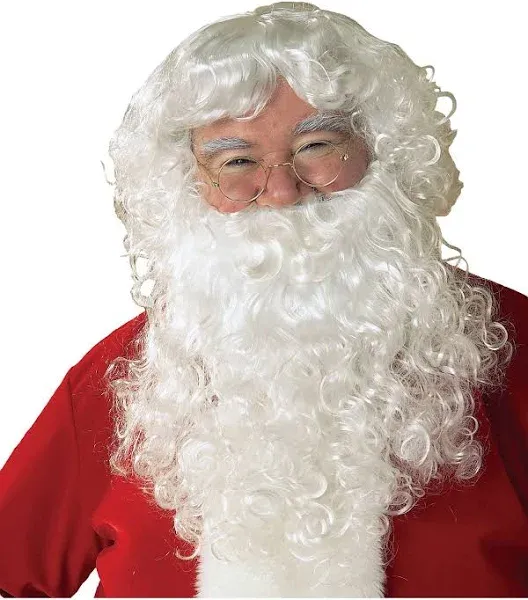 Rubies Santa Beard Adult Wig Set