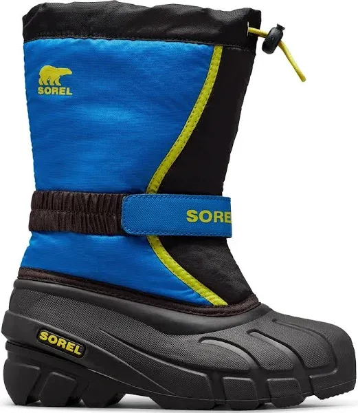 Sorel Flurry Youth Boot Size 5 - Black