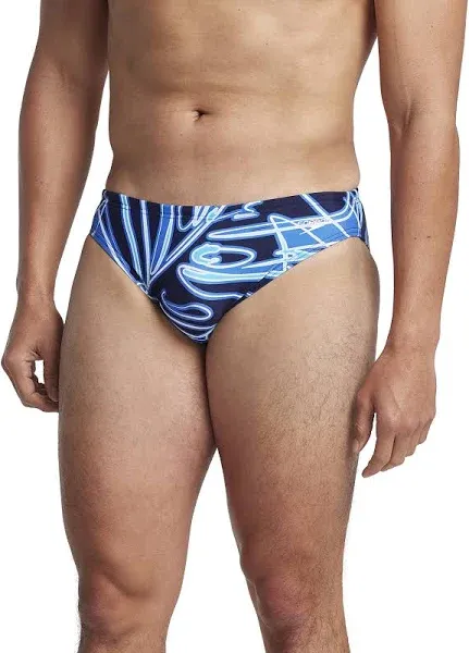 Speedo Men's Swimsuit Brief Eco Flex 2” Outseam Beachstar