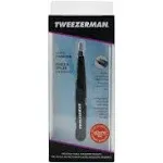 Tweezerman Dusted Onyx Slant Tweezer, Black