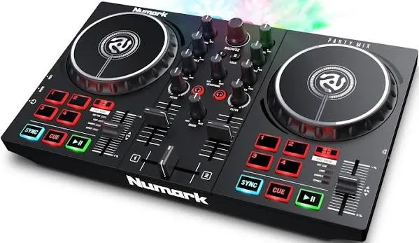 Numark Party Mix II DJ Controller with Built-In Light Show