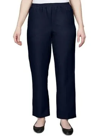 Alfred Dunner Women's Twill Pants