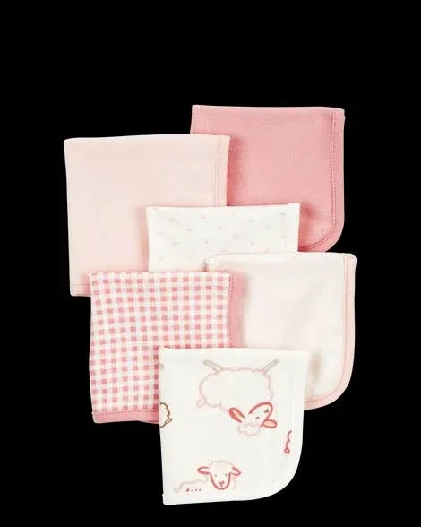 Carter's Baby Girls Wash Cloths