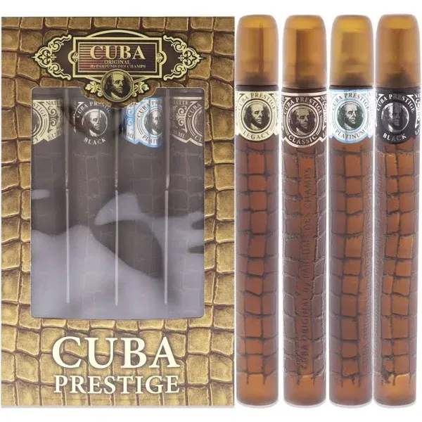 Cuba Variety by Cuba 4 Piece Variety-Prestige Set