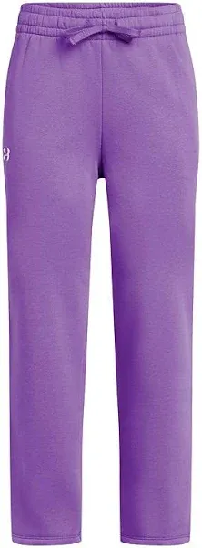 Under Armour Girls' Rival Fleece Straight Leg Pants