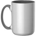 Cricut Beveled Ceramic Mug Blank 15 oz,White