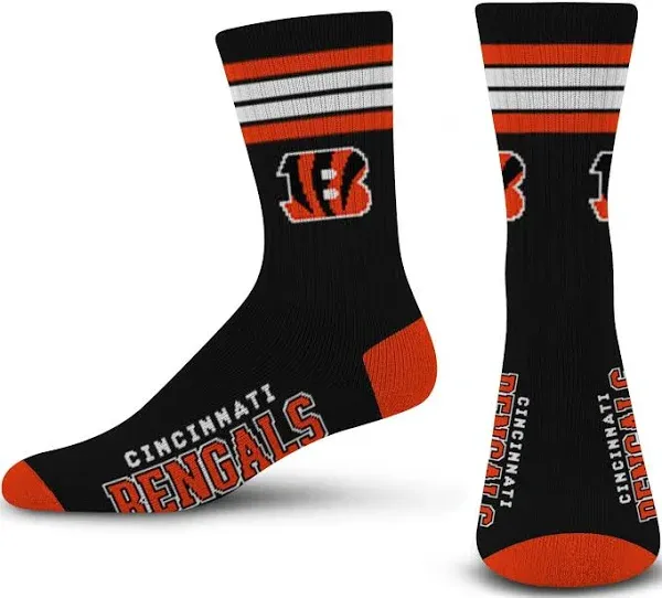 Cincinnati Bengals 4 Stripe Deuce Socks