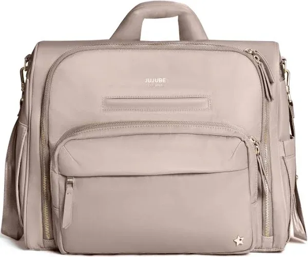 Jujube Satchel Diaper Bag - Taupe