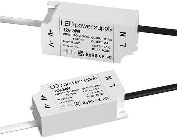 24W LED 12V Power Supply