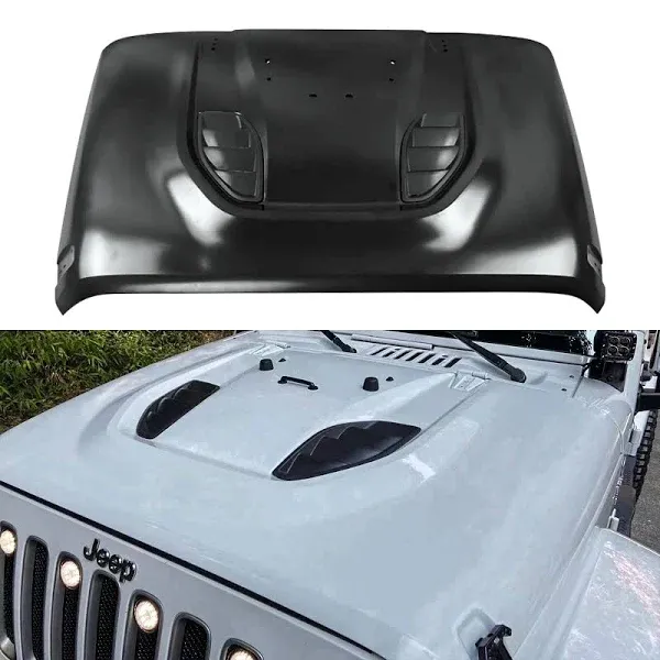 Jeep Vented Heat Dispersion Hood for Wrangler JK JKU 2007-2018)