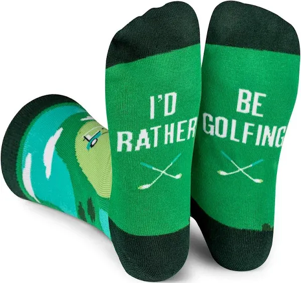 Lavley I'd Rather Be Golfing Socks