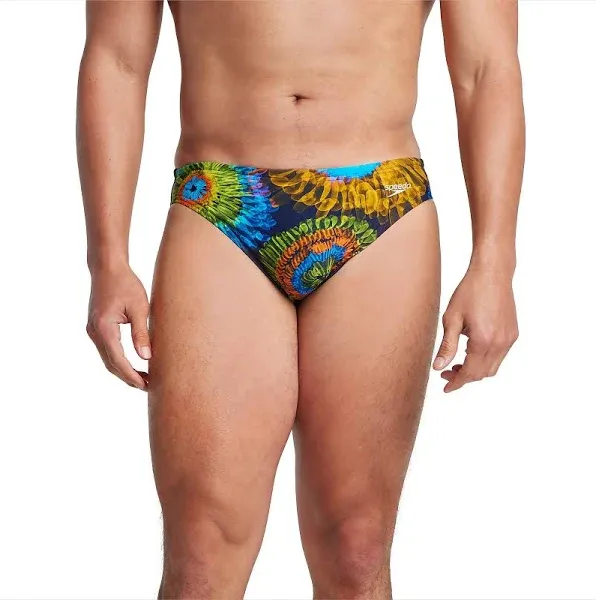 Speedo Men's Swimsuit Brief Eco Flex 2” Outseam Beachstar