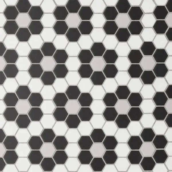 Bedrosians Le Cafe 1" x 1" Matte Porcelain Mosaic Tile