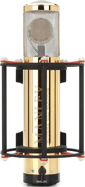 Manley Reference Gold Multi-Pattern Large-Diaphragm Tube Condenser Microphone