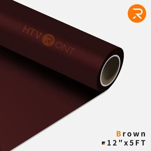 Heat Transfer Vinyl 12" x 5 Ft Roll Htvront