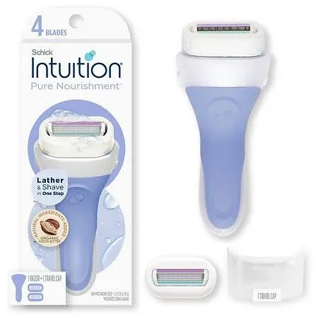 Schick Intuition Pure Nourishment Razor Handle