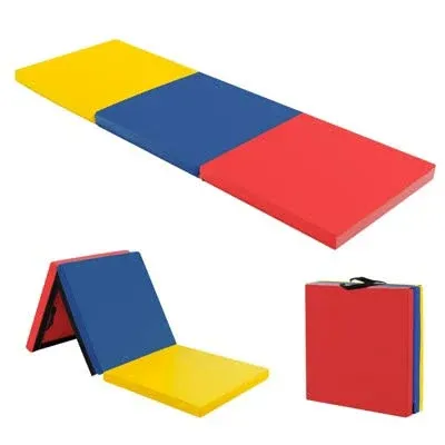 Costway Tri-Fold Folding Exercise Mat