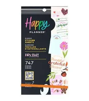 The Classic Happy Planner® Seasons of Joy Sticker Book