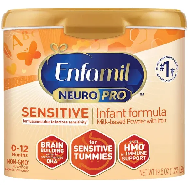 Enfamil NeuroPro Sensitive Powder Infant Formula - 19.5oz