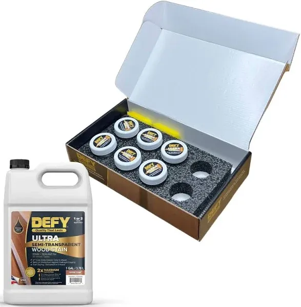 DEFY Ultra Semi-Transparent Stain Sample Kit