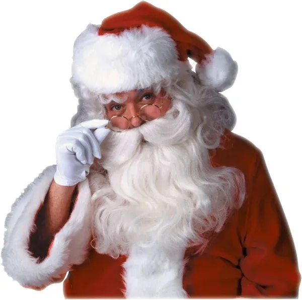 Rubie's Men's Value Santa Beard and Wig Set