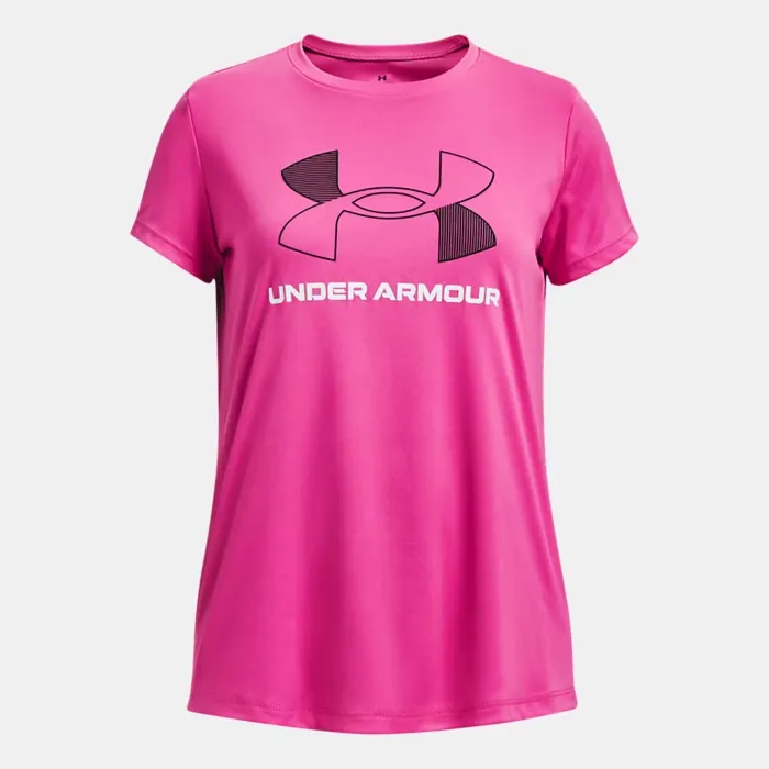 Under Armour Girls' Tech Big Logo Short Sleeve T-Shirt