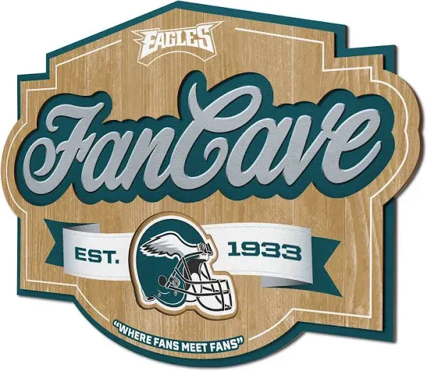 NFL Philadelphia Eagles Fan Cave Sign