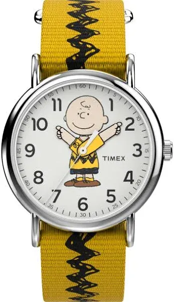 Mens TW2R41100 Timex Peanuts Weekender Watch