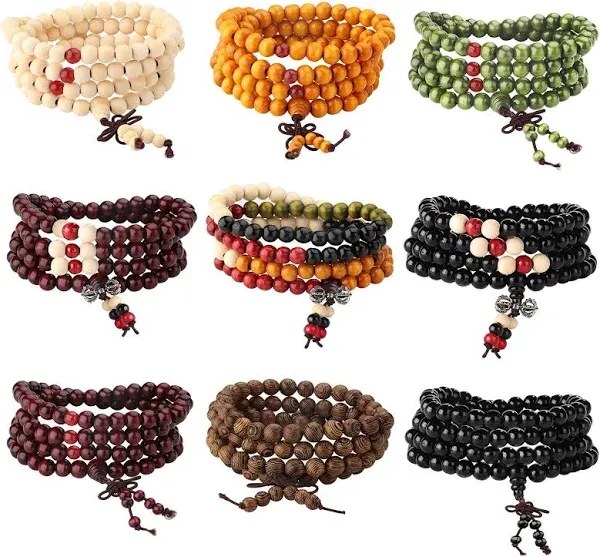 YADOCA 9 Pcs Bead Bracelet