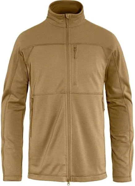 Fjallraven Men's Abisko Lite Fleece Jacket - Buckwheat Brown - Medium