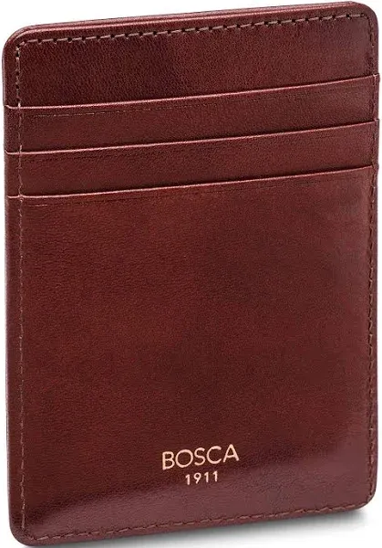 Bosca Old Leather Deluxe Front Pocket Wallet