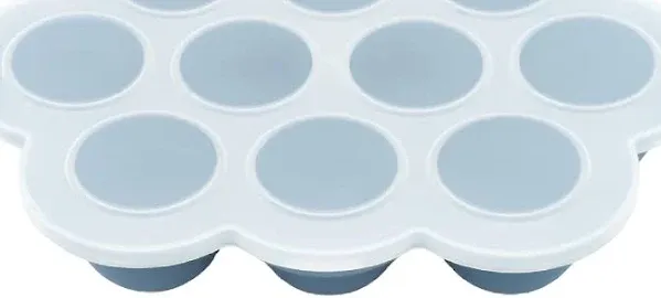 WeeSprout Silicone Baby Food Freezer Tray with Clip-on Lid