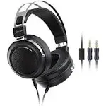 FiiO JadeAudio JT1 Professional Studio Headphones for Recording Gaming Headset with Microphone, 50mm Diaphragms, Hi-Res Music Studio Headset