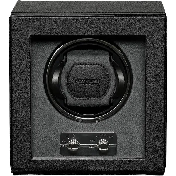 Single Watch Winder for Automatic Watches with Quiet Motor with Multiple Speeds 