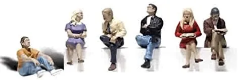 Woodland Scenics Co People Sitting O Scenic Accents Figures