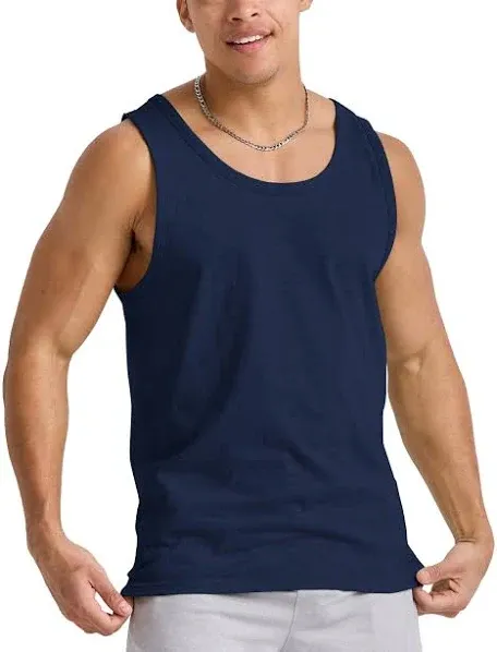 Hanes Men's Originals Tri-Blend Crewneck Tank Top