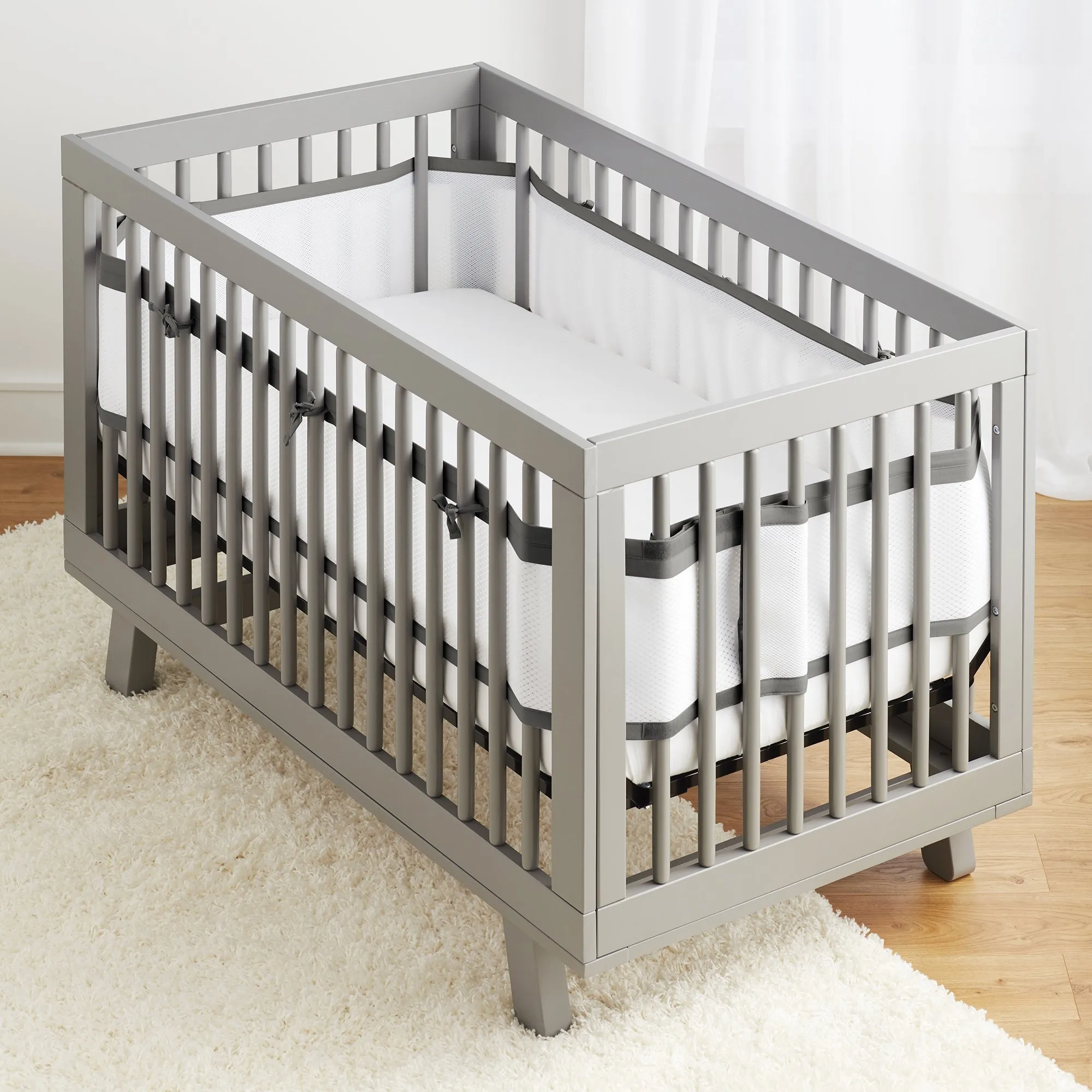 BreathableBaby Deluxe Breathable Mesh Crib Liner