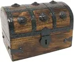 Nautical Cove Treasure Chest Keepsake and Jewelry Box Wood - Toy Treasure Box