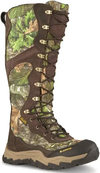 LaCrosse Womens Venom II 15in NWTF Mossy Oak Obsession Leather Hunting Boots